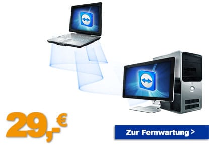 Fernwartung, Notfallservice, TeamViewer, Reparaturservice